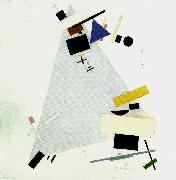 Kazimir Malevich suprematism oil painting artist